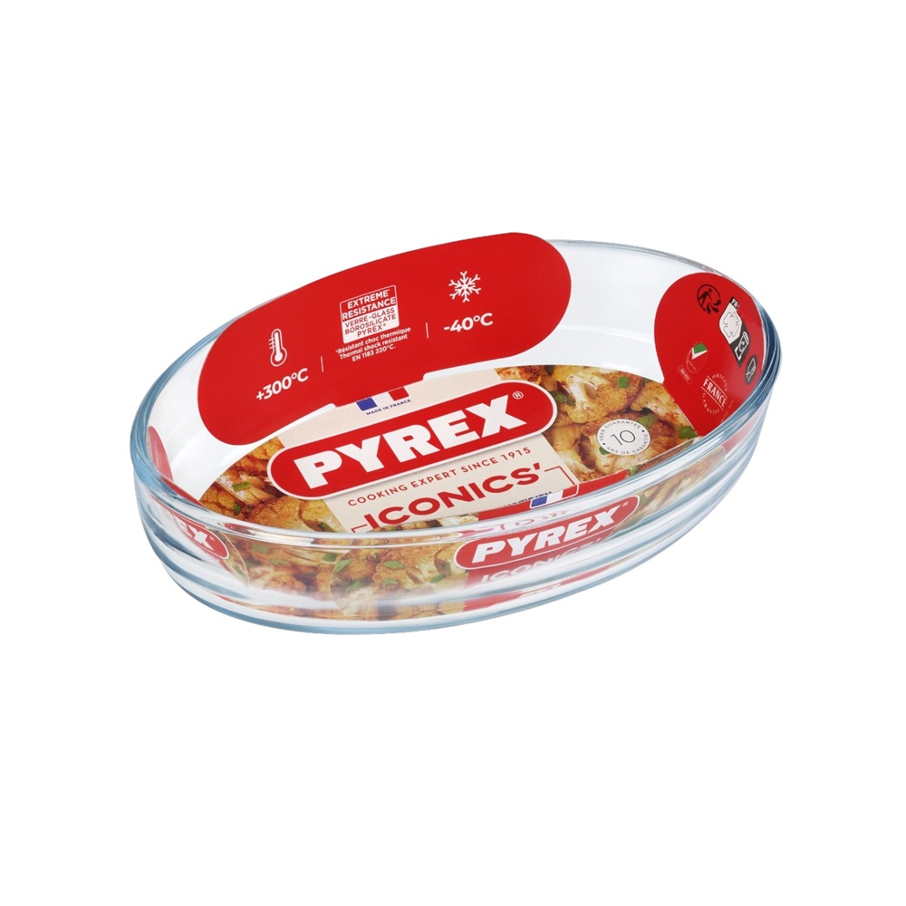 Pyrex Essentials Multipurpose Oval Roaster - 700 ml