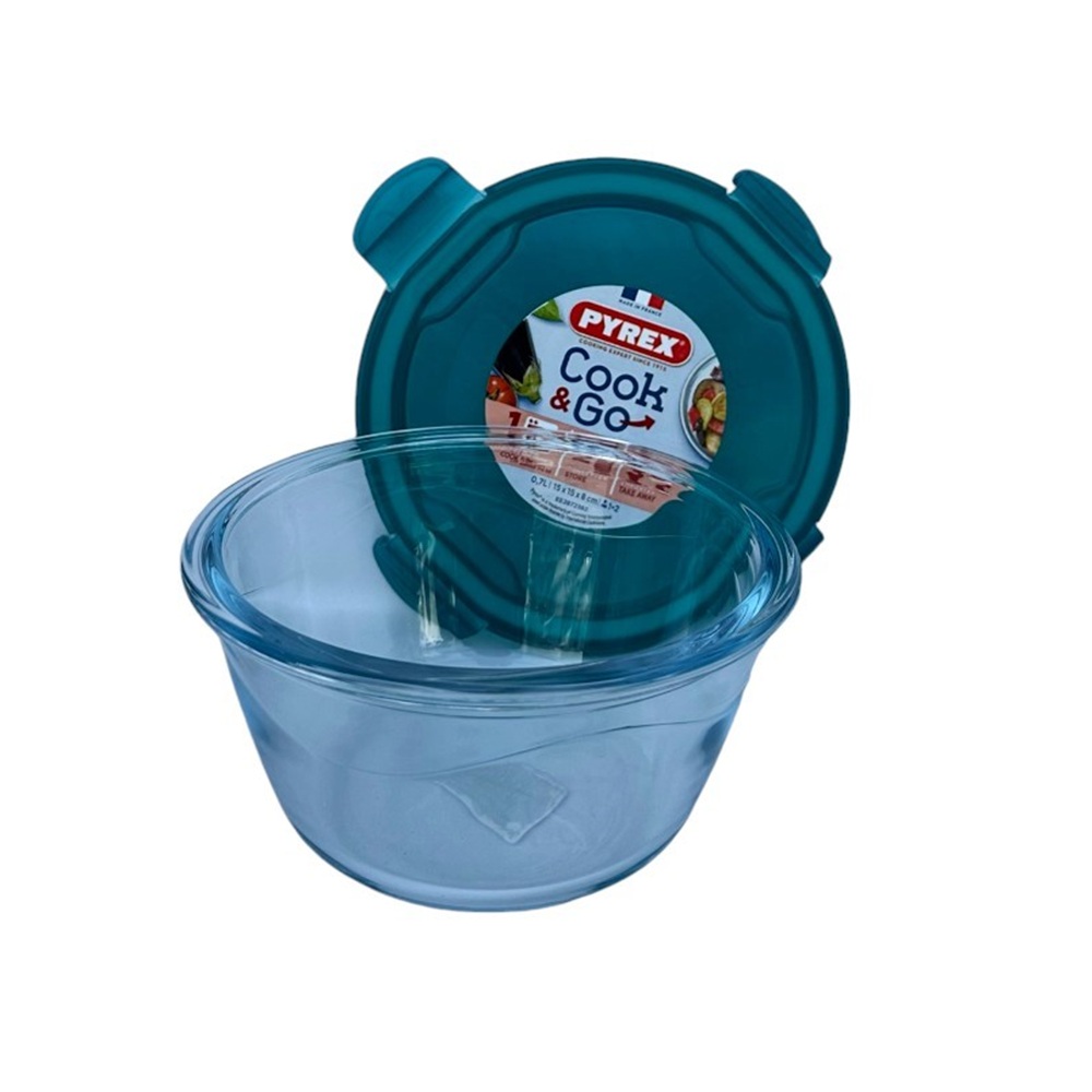Pyrex - Cook And Go Storage Dish With Airtight Lid - 700 ml