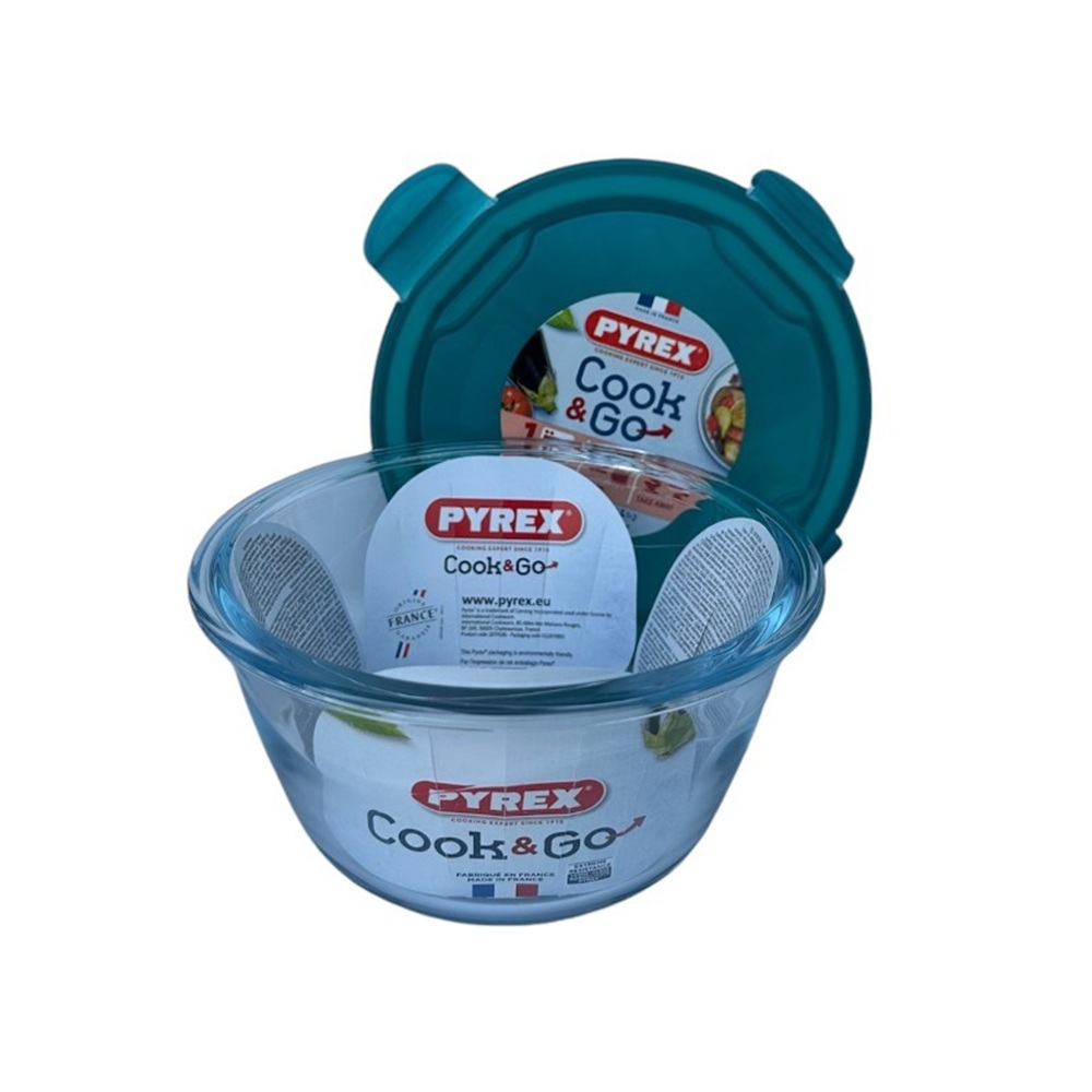 Pyrex - Cook And Go Storage Dish With Airtight Lid - 700 ml