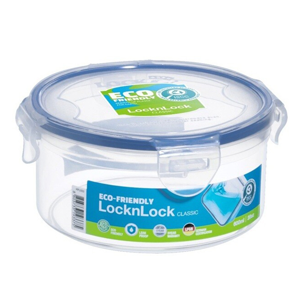 LocknLock - Eco Friendly Classic Round Food Storage Set