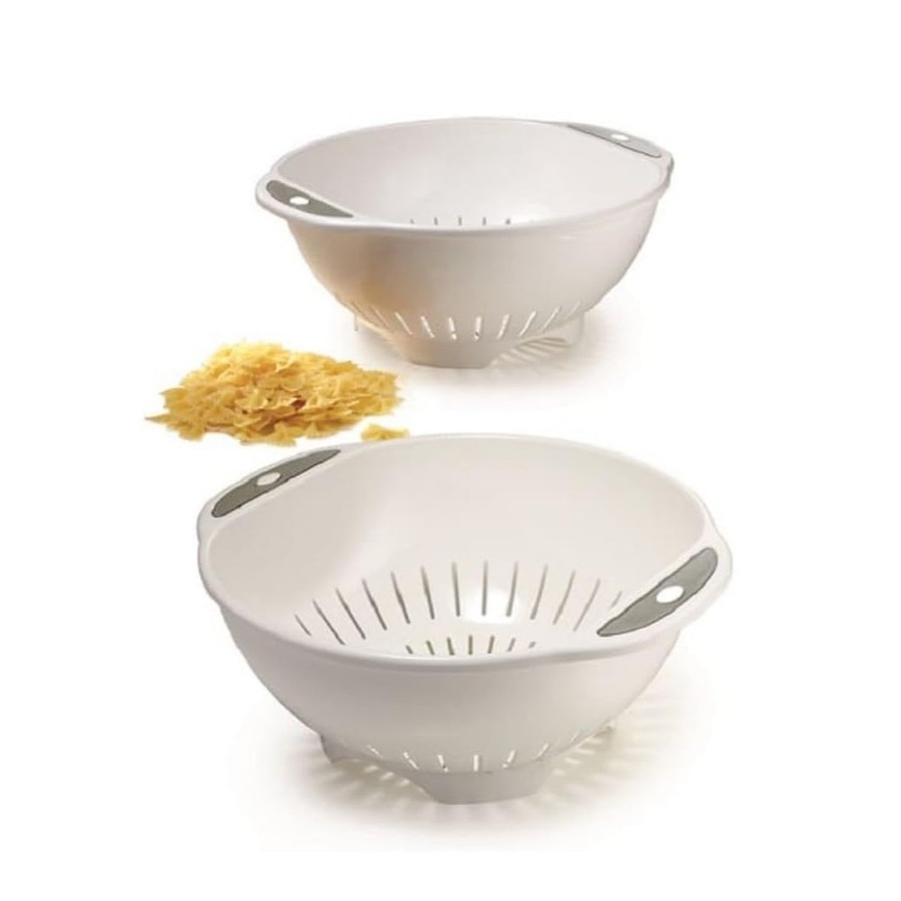 Snips - Pasta Colander With Ergonomic Handles – 28cm - Made In Italy