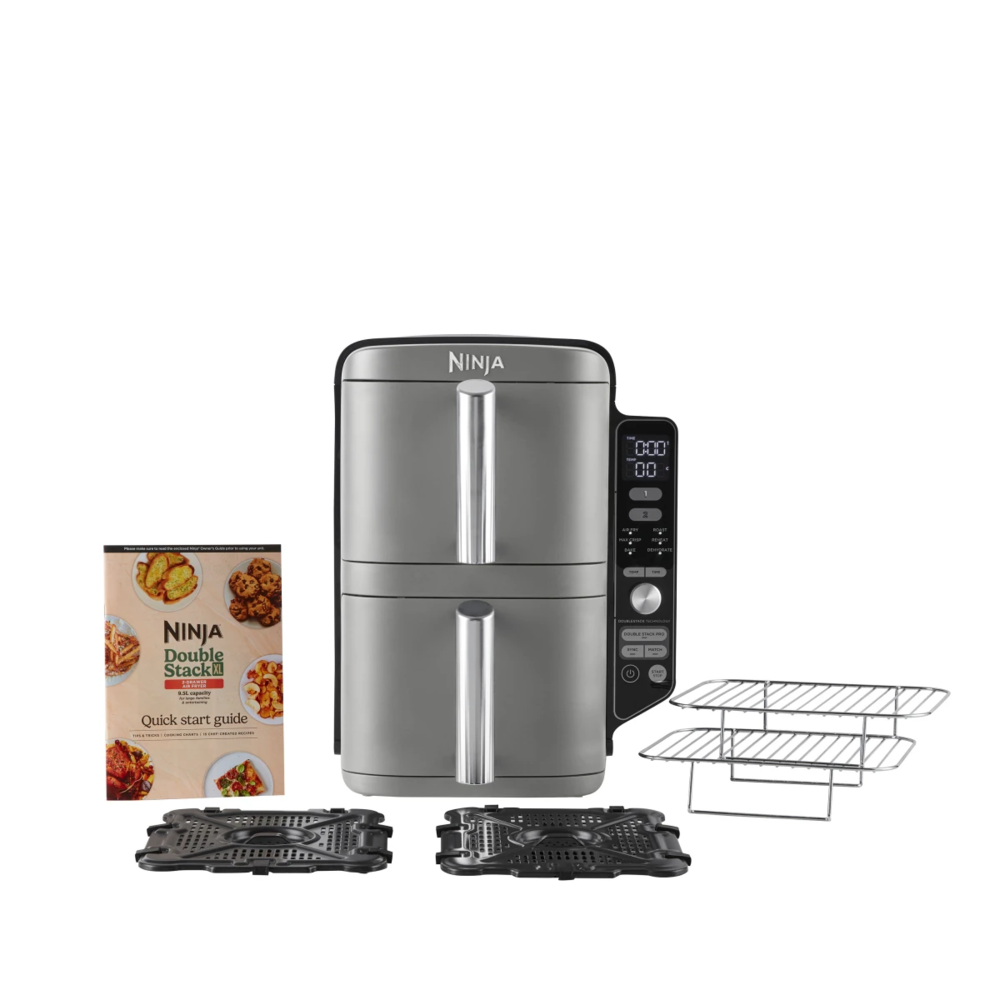 Ninja Double Stack XL Air Fryer 9.5L - Grey