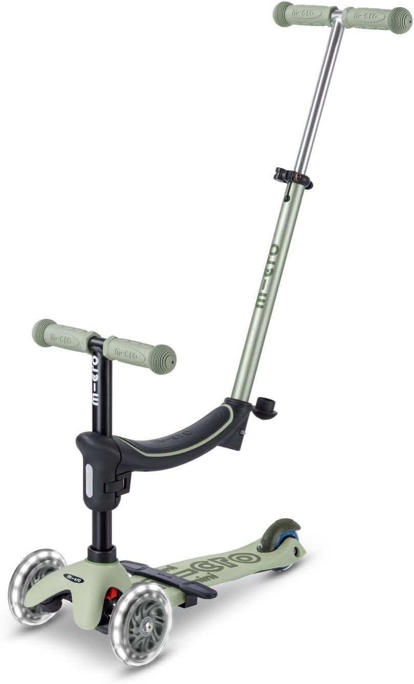 Micro - Mini2Grow Deluxe Magic LED 2.0 Scooter - Olive Sage