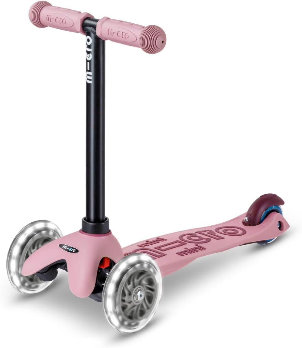 Micro - Mini2Grow Deluxe Magic LED 2.0 Scooter - Dusty Rose