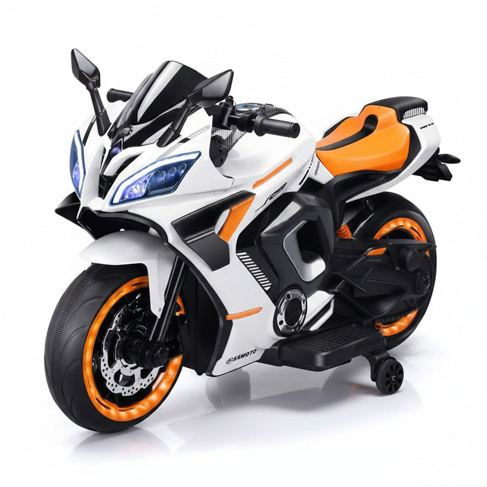 Myts - Kids Battery-Powered KTM Motorbike - 12 V - Color May Vary - 1 Pc