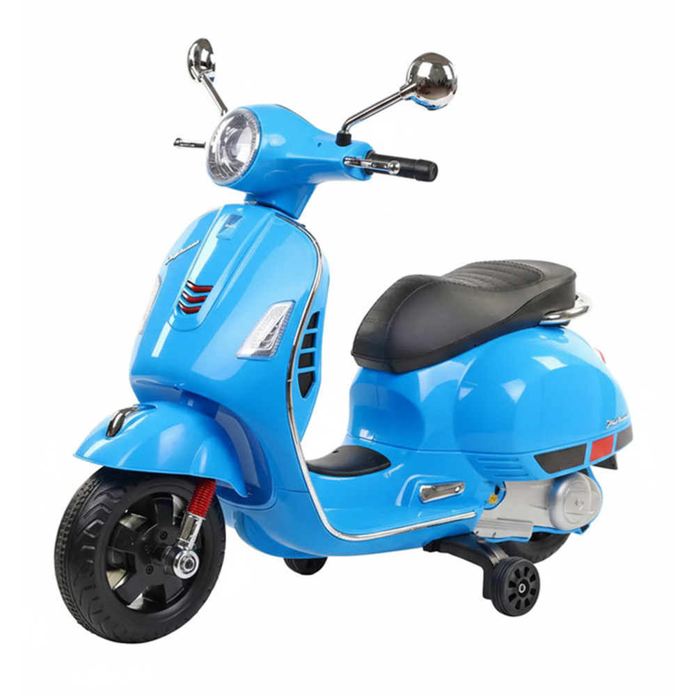 Myts Kids Vespa Licensed Electric Ride-On Scooter - 12 V - Color May Vary - 1 Pc