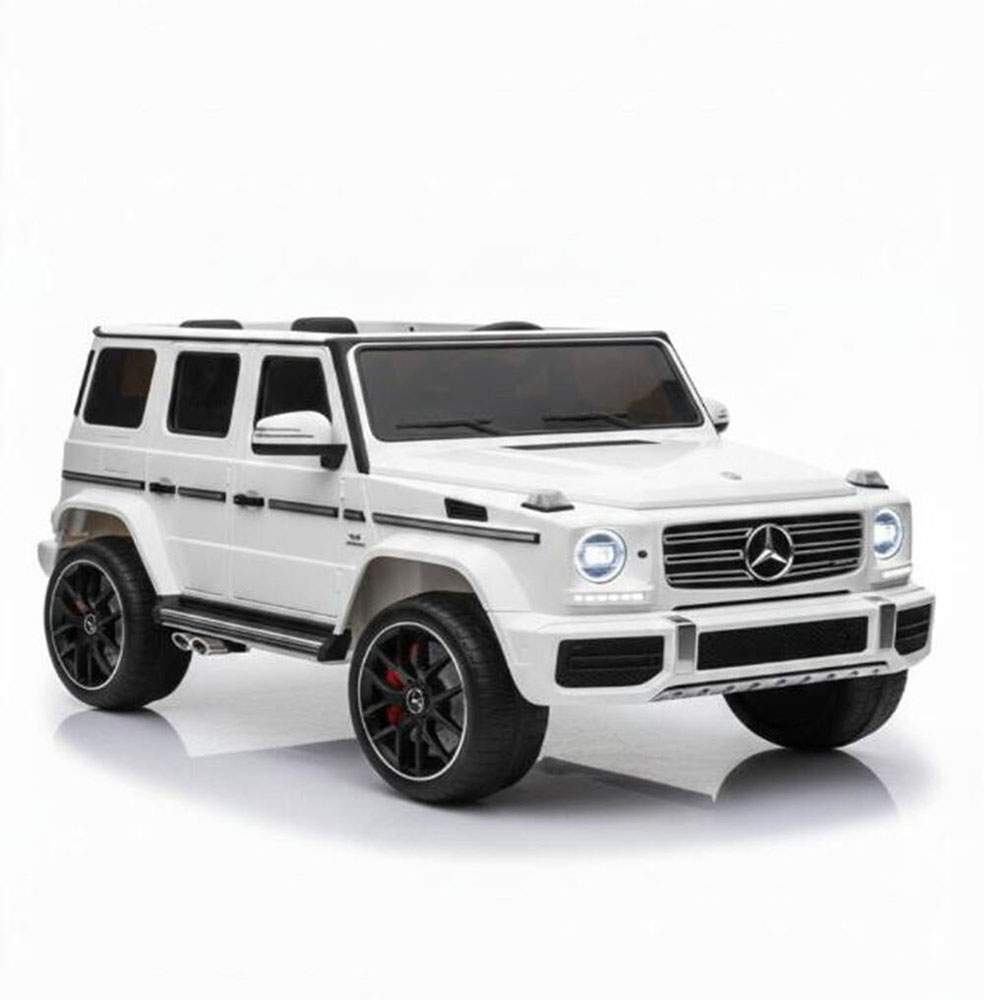 Myts - Kids 4WD Electric Ride-On SUV - White - 12 V