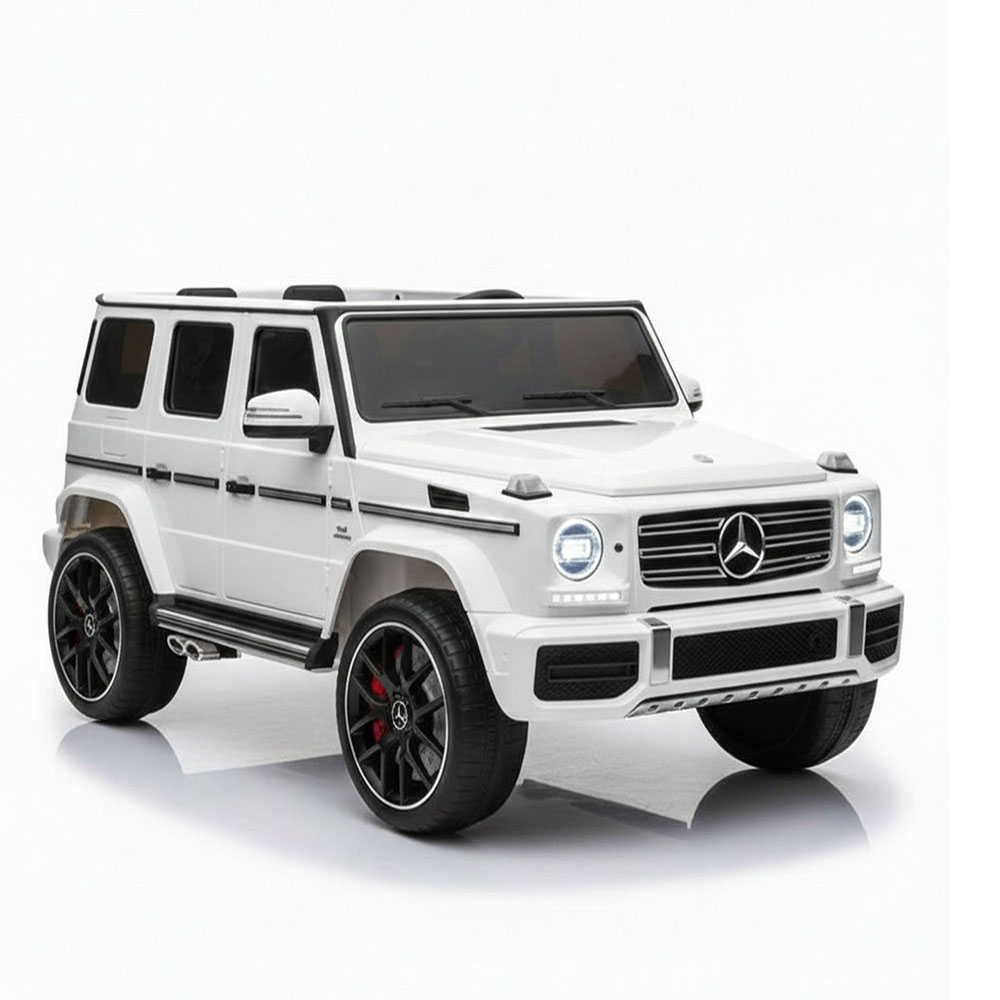 Myts - Kids 4WD Electric Ride-On SUV - White - 12 V