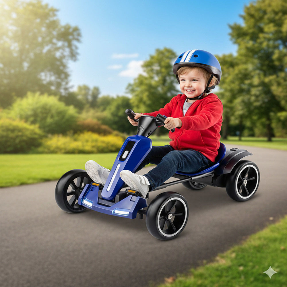 Myts - Kids Dual Motor Electric Go Kart - 12 V