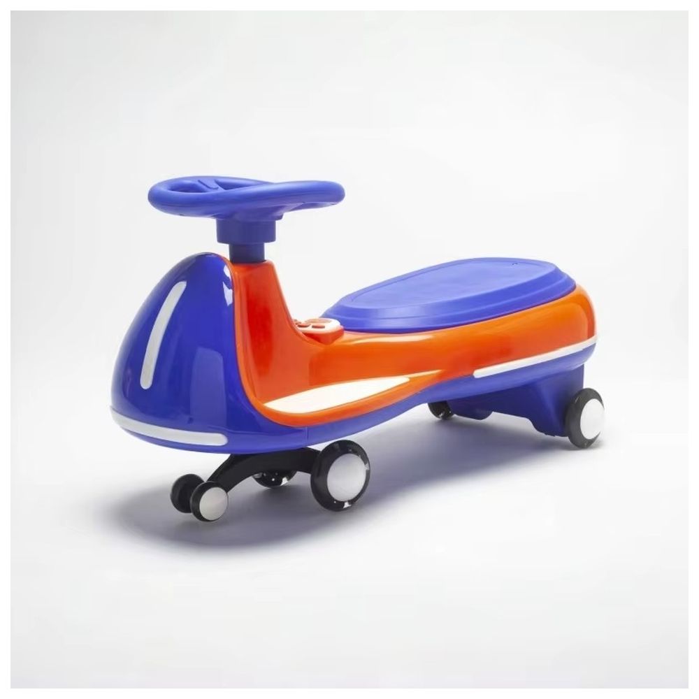 Myts - Kids Electric Swing Car - 12 V - Blue - Color May Vary - 1 Pc