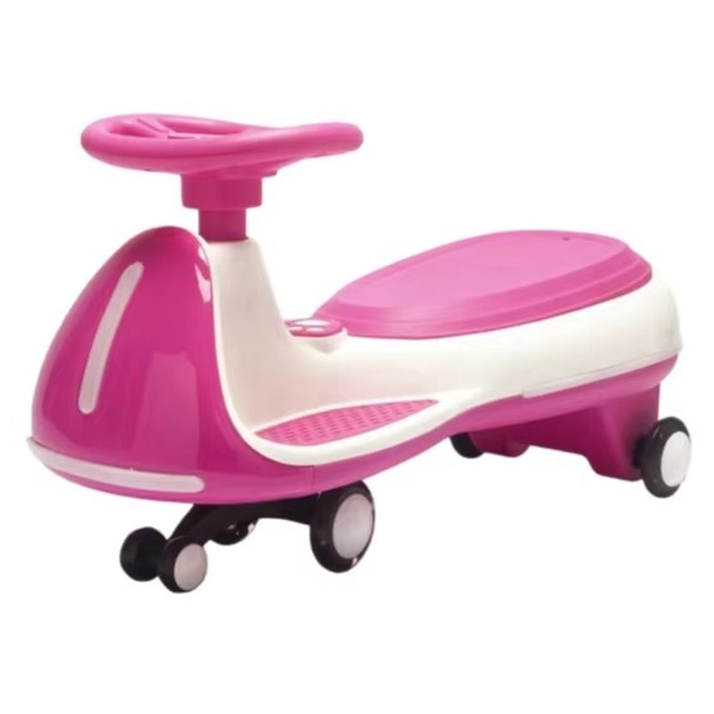 Myts - Kids Electric Swing Car - 12 V - Pink - Color May Vary - 1 Pc