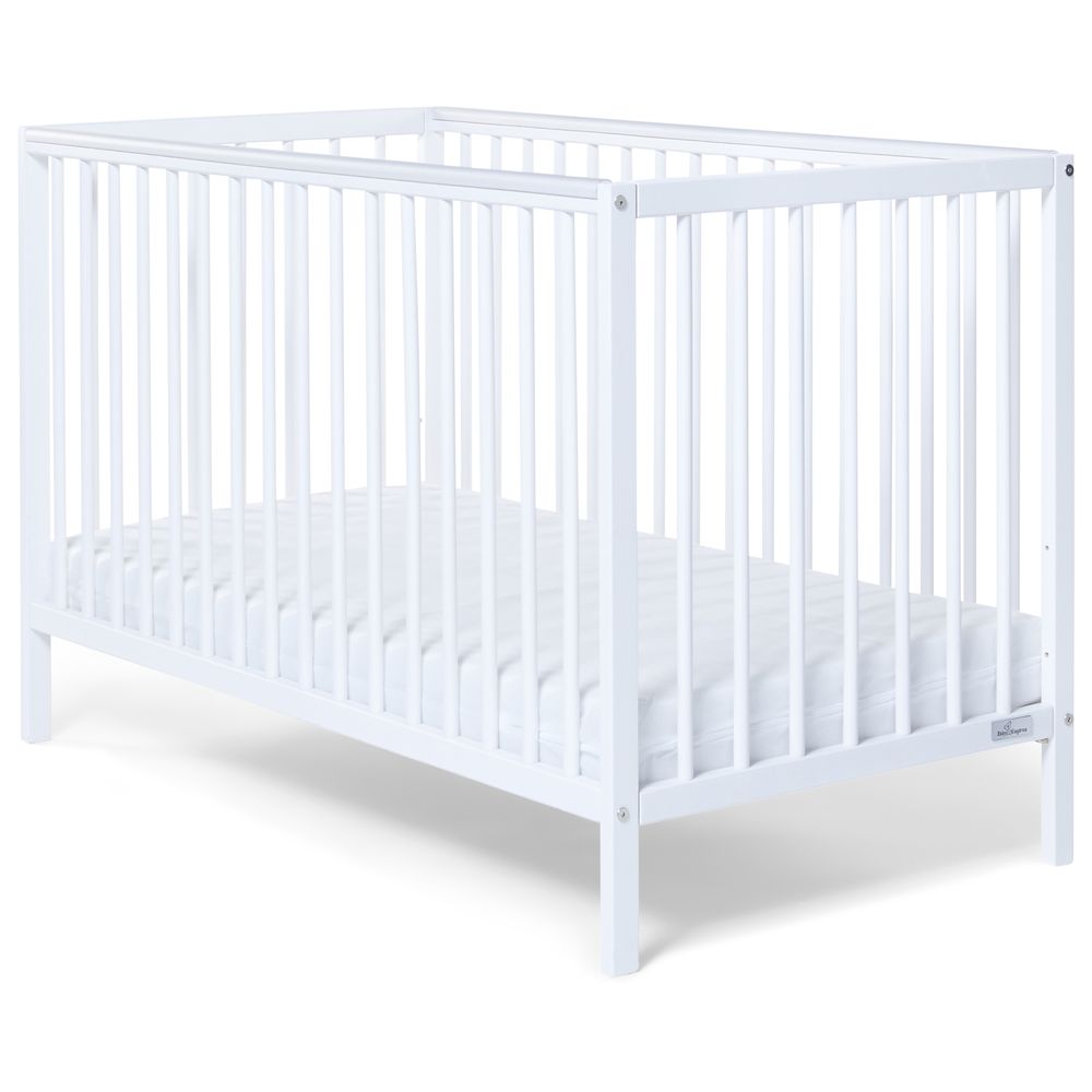 Baby Elegance Kim Cot White