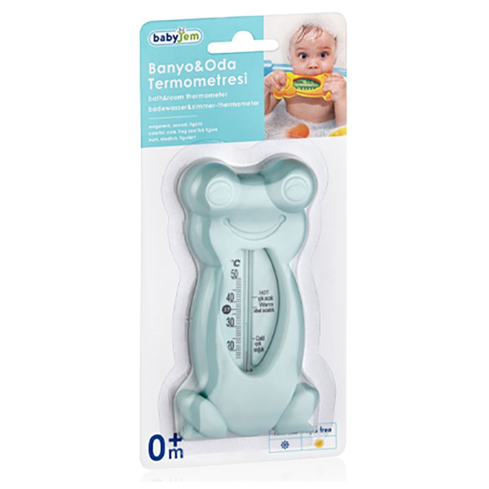 Babyjem - Baby Bath & Room Thermometer - Frog