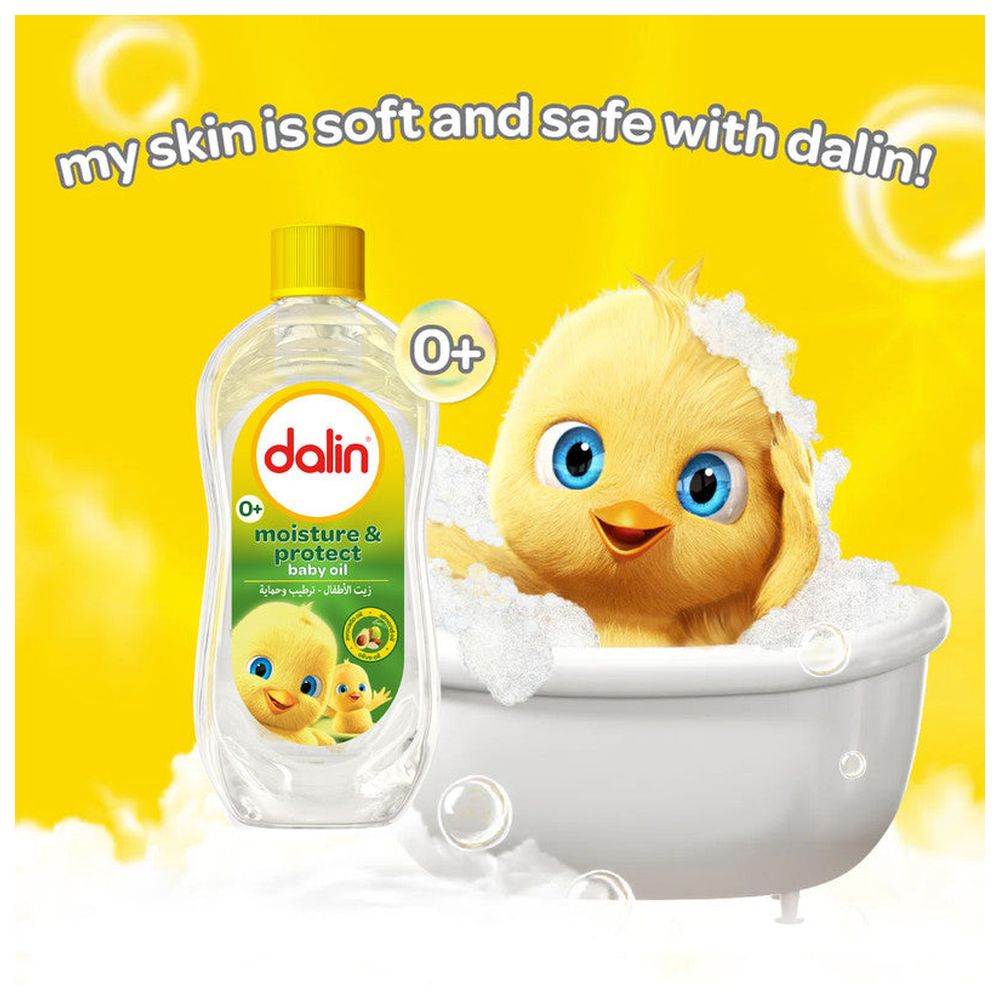 Dalin - Moisture And Protect Baby Oil - 200 ml