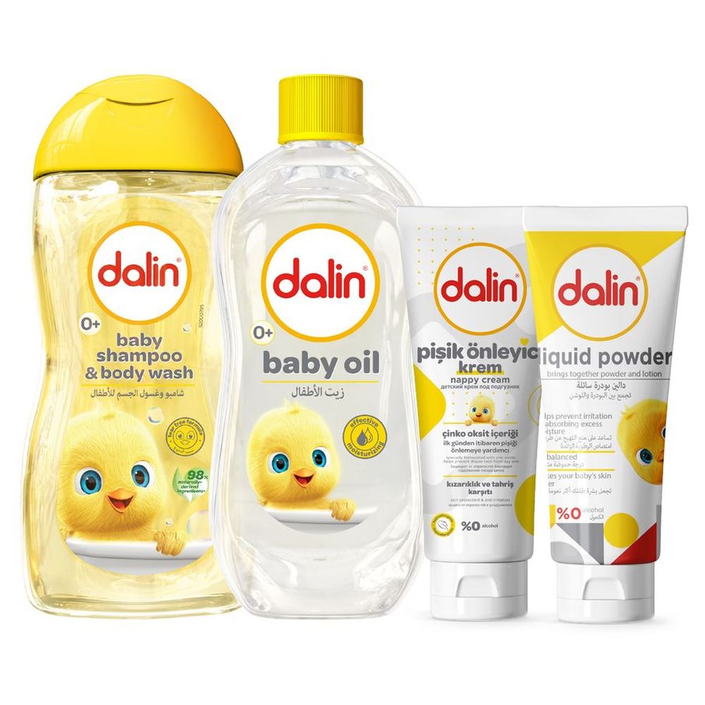 Dalin - Baby Gift Set - 4 Pcs
