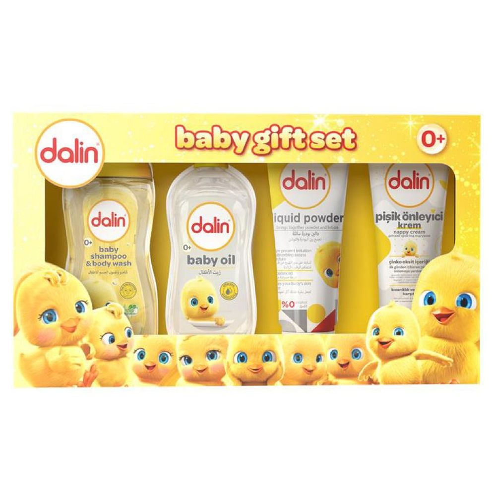Dalin - Baby Gift Set - 4 Pcs