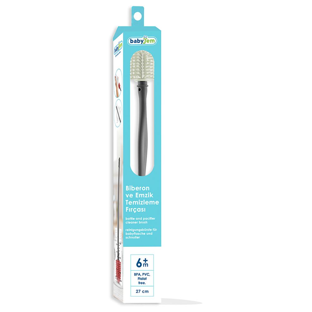 Babyjem - Bottle & Nipple Cleaning Brush