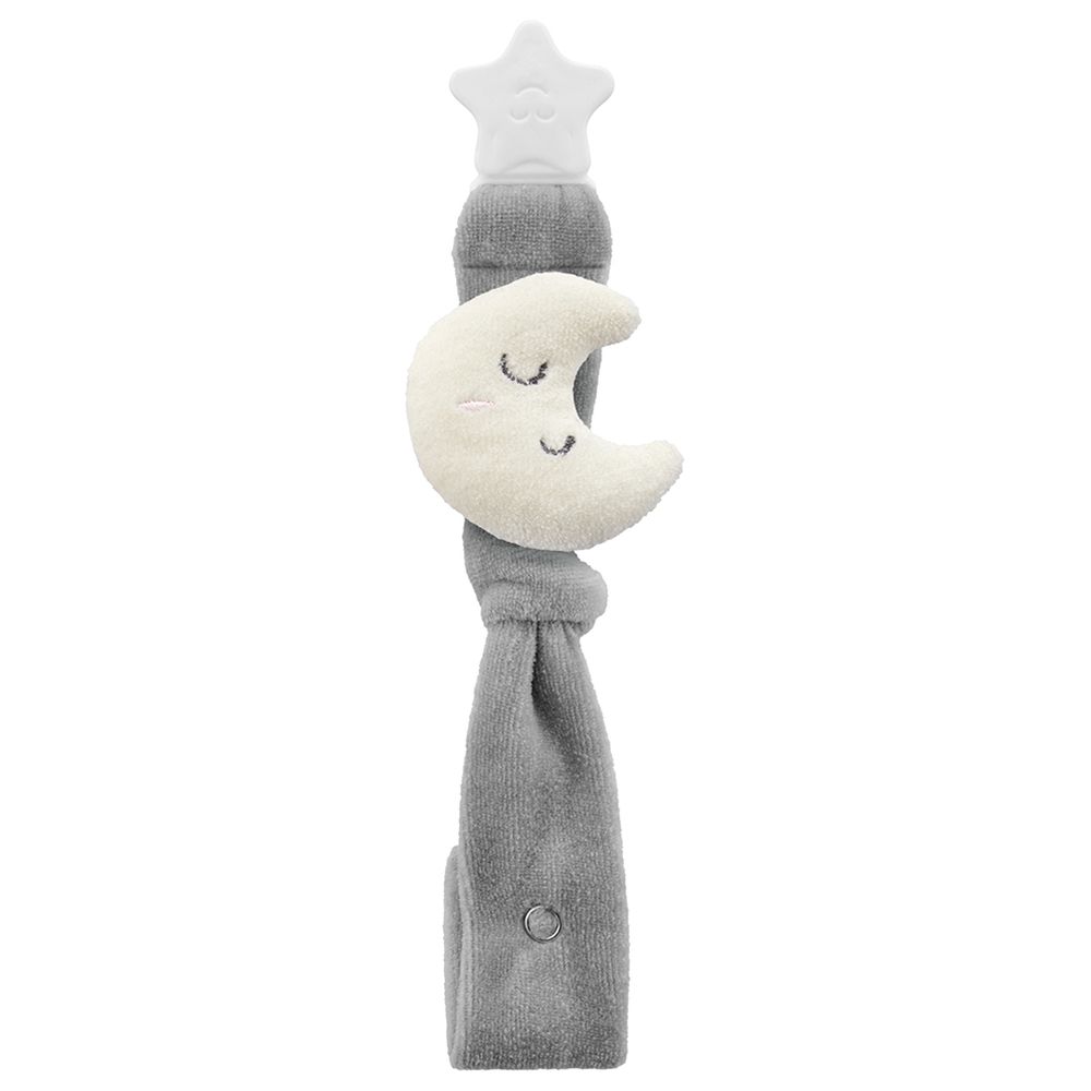 Babyjem - Soother Holder Moon - Grey