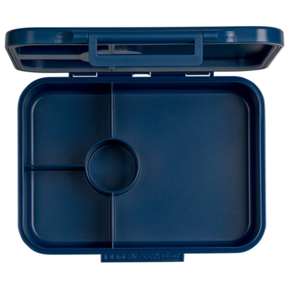 Citron - 4-Compartment Tritan Bento Lunch Box - Dino - 700 ml