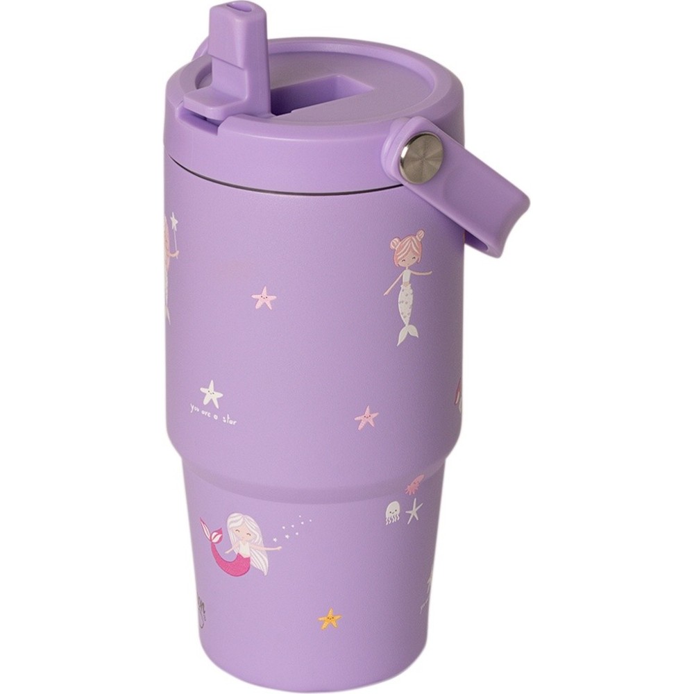 Citron - Stainless Steel Insulated Tumbler - Mermaid - 600 ml