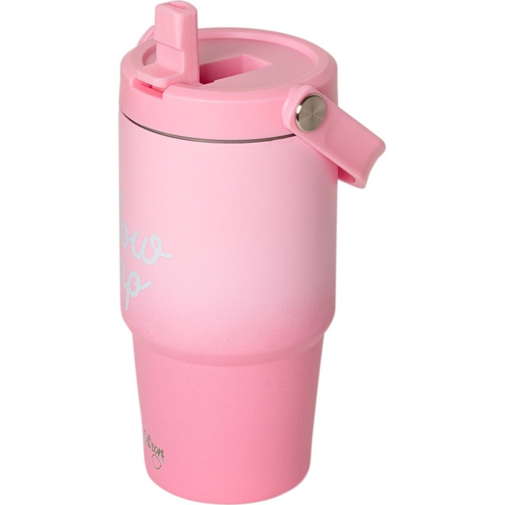 Citron - Glow Up Stainless Steel Insulated Tumbler - Pink - 600 ml