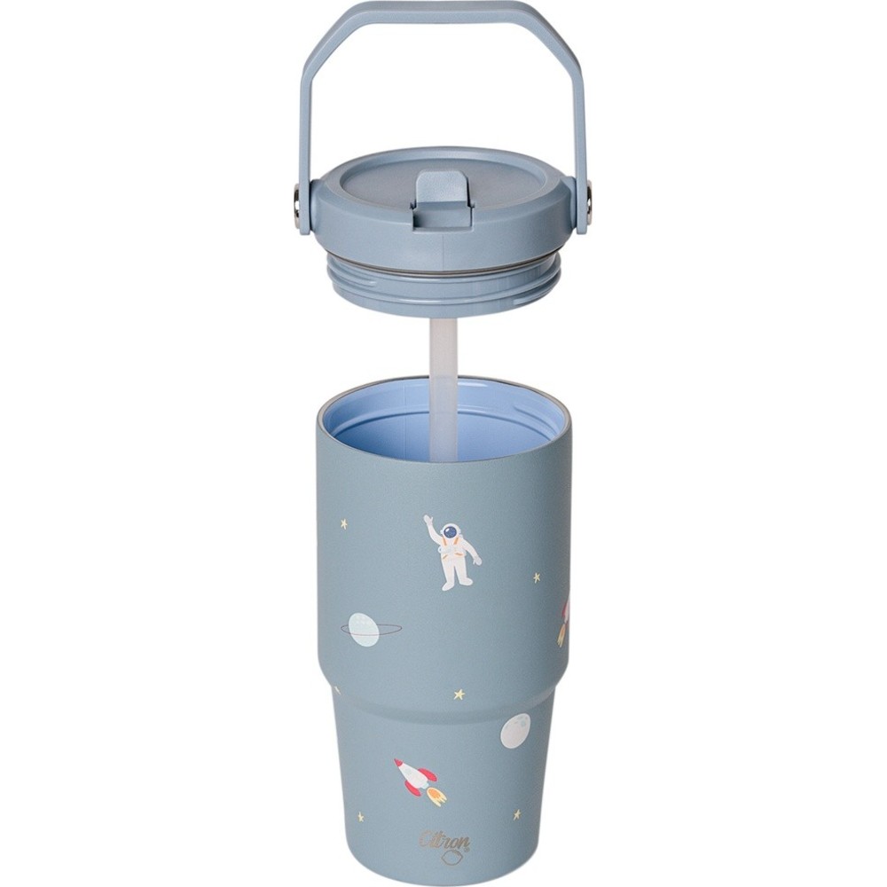 Citron - Stainless Steel Insulated Tumbler - Spaceship - 600 ml