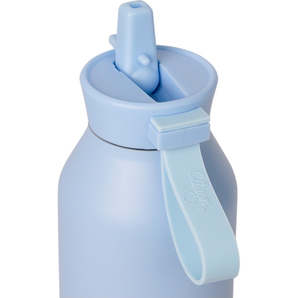 Citron - Glow Up Stainless Steel Vacuum Water Bottle - Blue - 750 ml