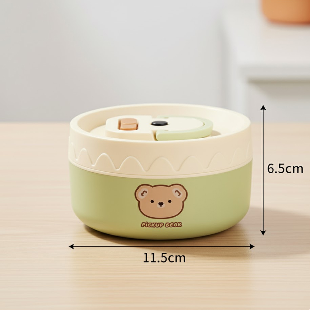 Star Babies Stainless Steel Mini Lunch Box With Food Jar - Pack Of 2