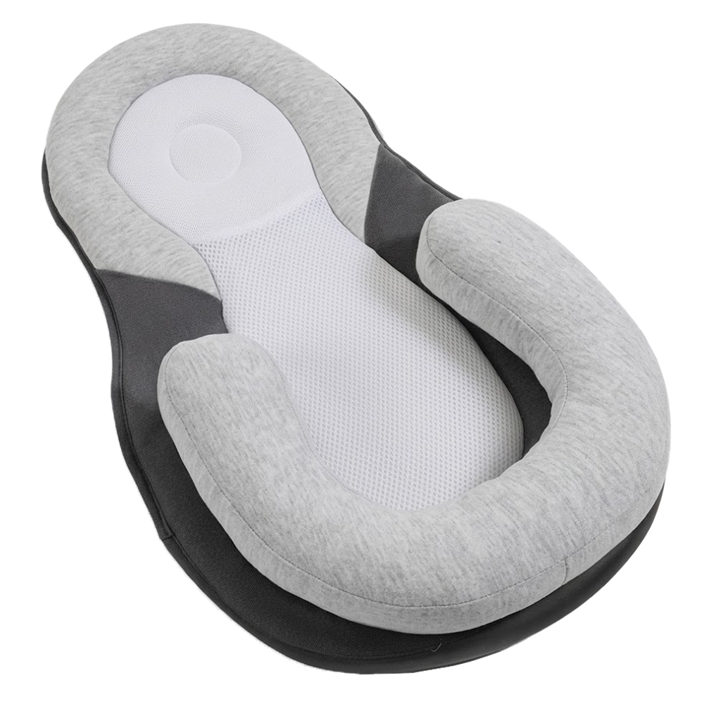 Star Babies - Baby Feeding & Nursing Support Pillow - Grey