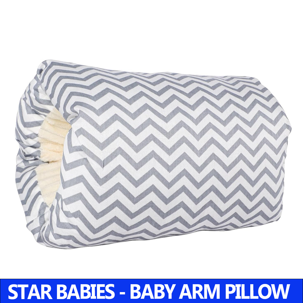 Star Babies - Cozy Cradle Arm Nursing Pillow - Grey