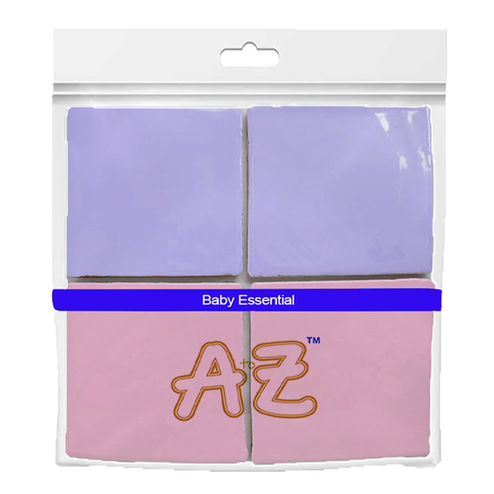 A To Z - Disposable Changing Mats - Pink/Lavender - 45x60 cm - 10 Pcs