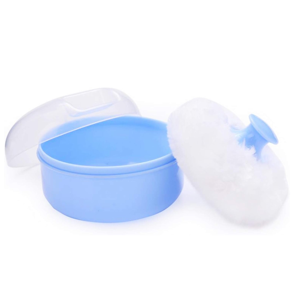 Sunbaby - Splash Baby Bathtub With Baby Bathing Seats & Powder Puff - Blue