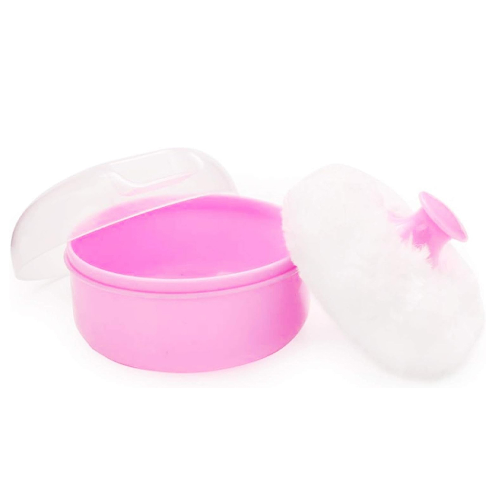 Sunbaby - Splash Baby Bathtub With Baby Bathing Seat & Powder Puff - Pink