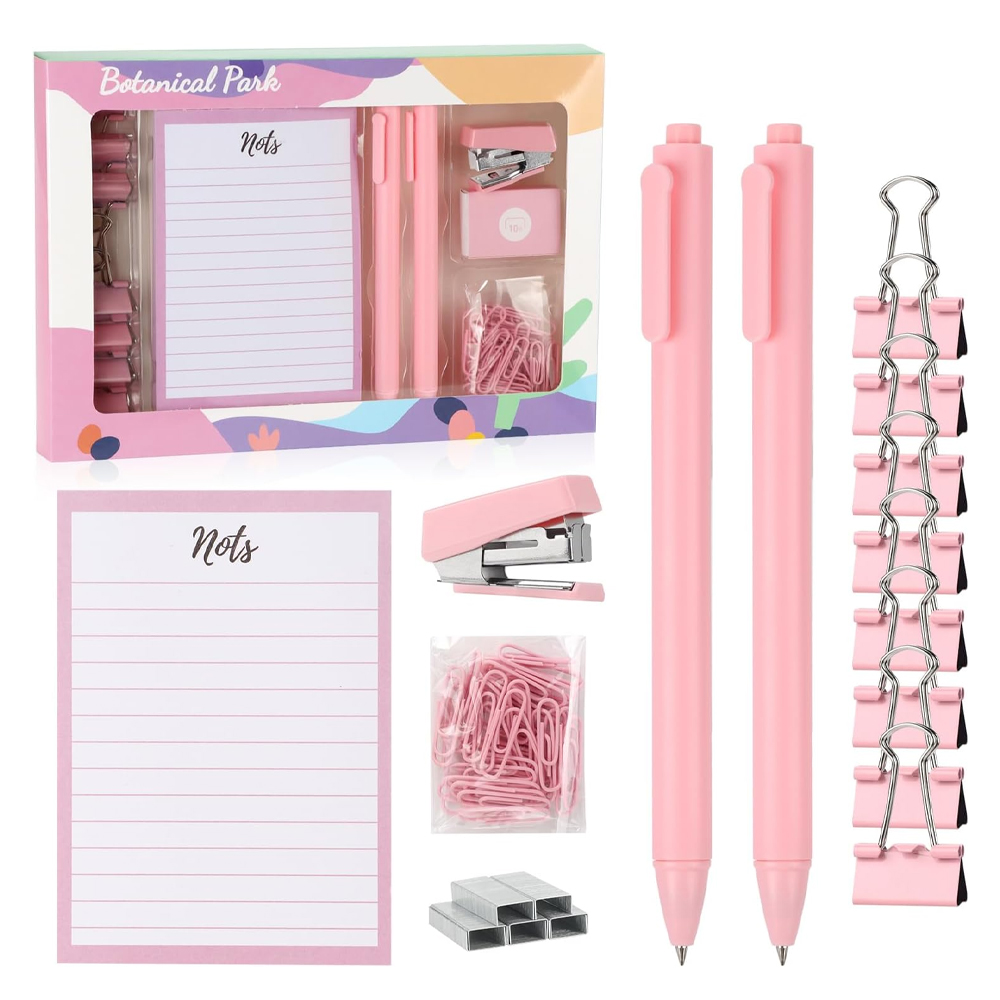 Star Babies - Stationery Set - Pack of 7 - Pink