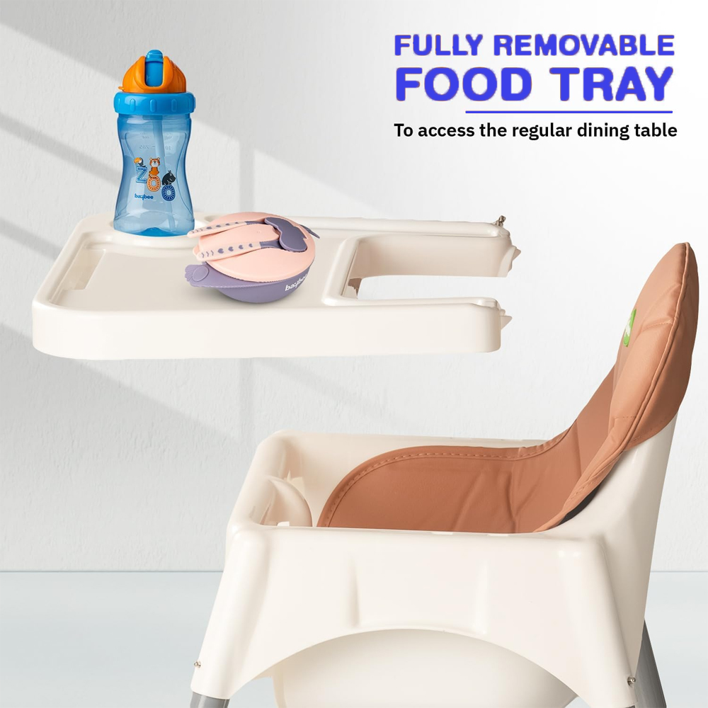 Star Babies Baby Highchair - White