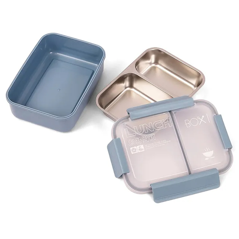 Star Babies - Kids Multi-Compartment Bento Lunch Box Set - 2 Pcs