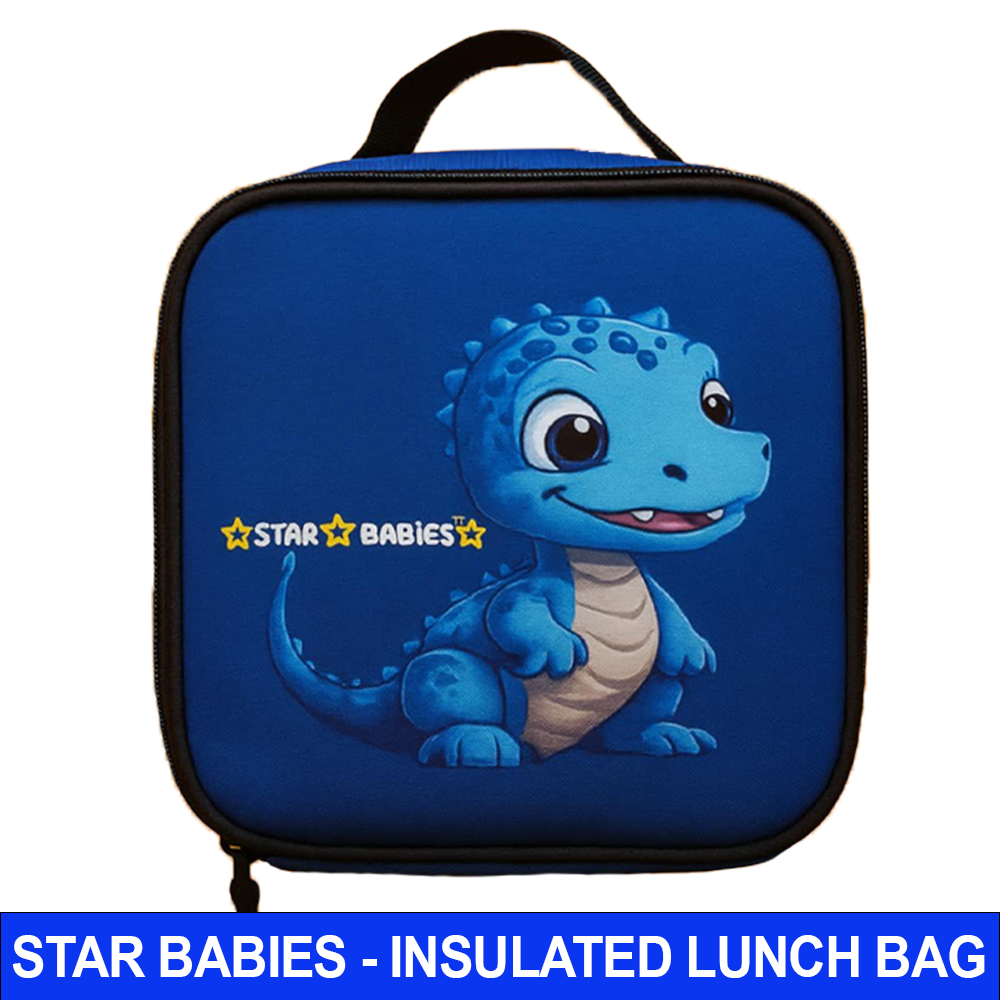 Star Babies - Insulated Bento Lunch Bag - Dino