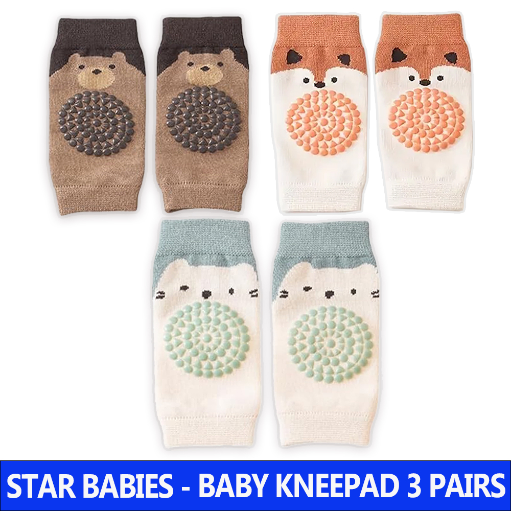 Star Babies Knee Pad Blister Bundle - Pack of 3