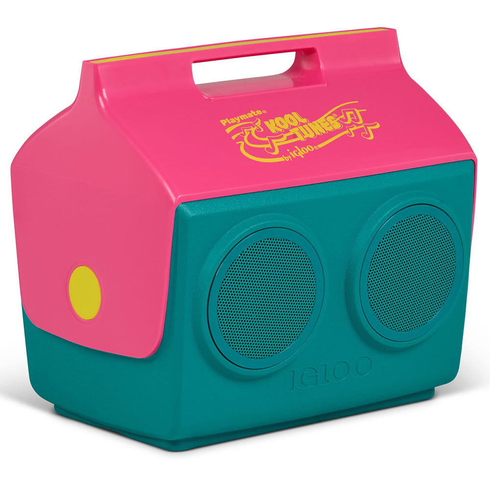 Igloo - Kool Tunes Boombox Playmate Cooler - Green/Pink - 14 L - 5 W