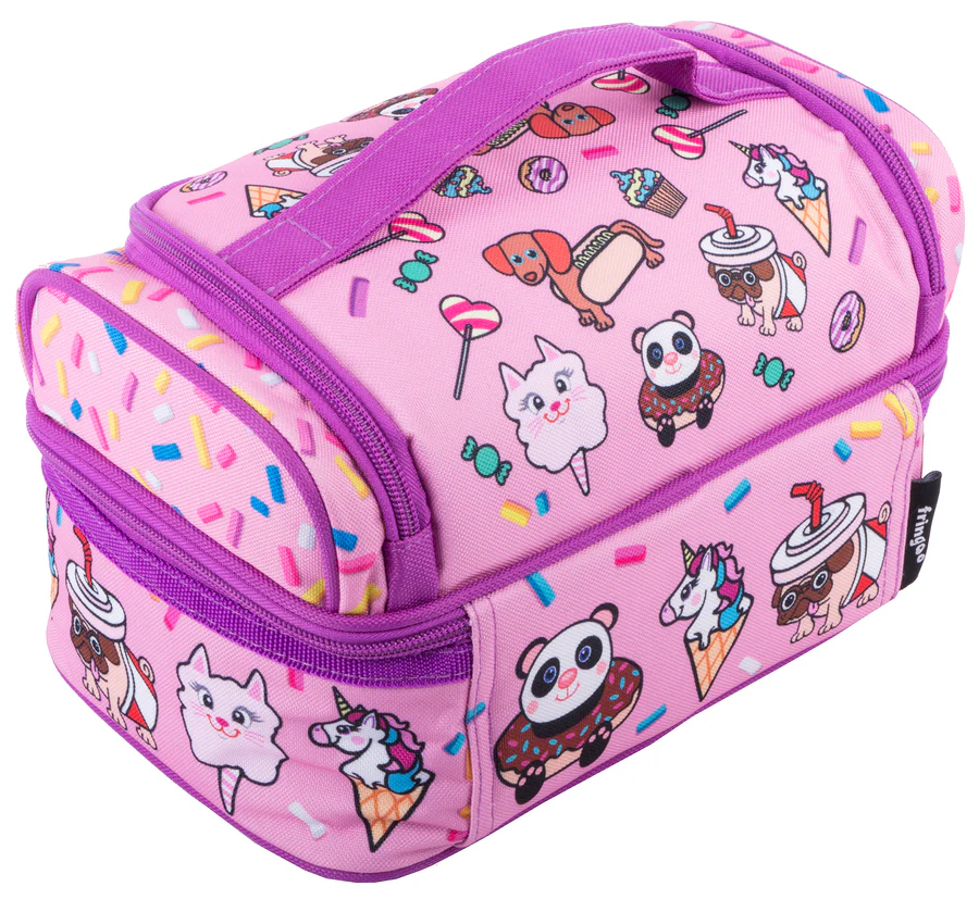 Fringoo - Multi-Compartment Lunch Bag - Animal Treats