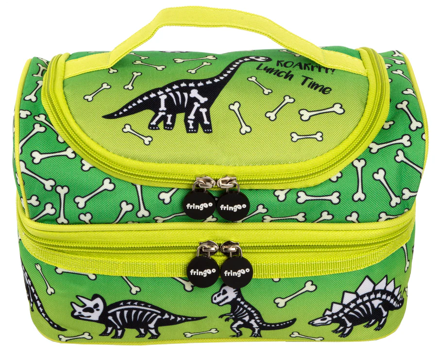 Fringoo - Multi-Compartment Lunch Bag - Roar Lunch Time