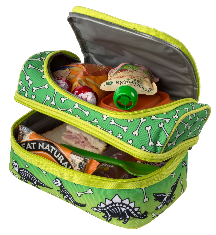Fringoo - Multi-Compartment Lunch Bag - Roar Lunch Time