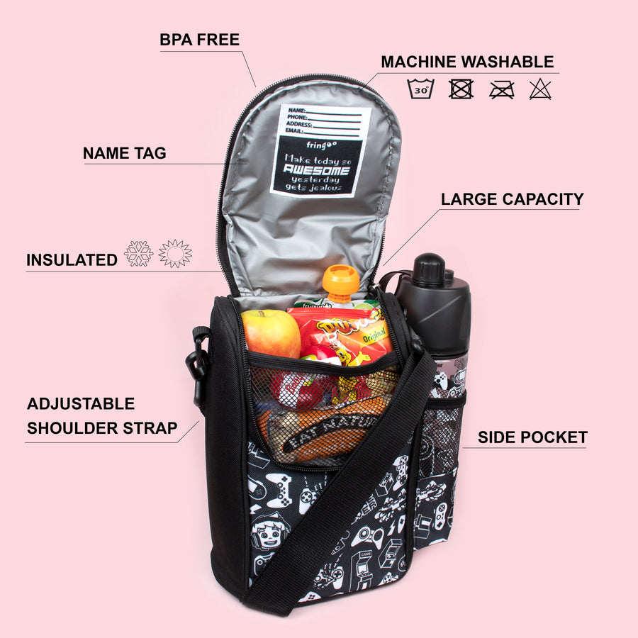 Fringoo - Strap Fringoo Lunch Bags - Game On