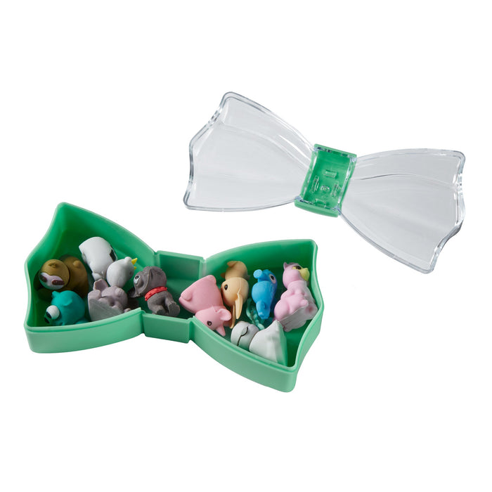 Tinc - Bow Tie Eraser Tub - Multicolor - 10 Pcs