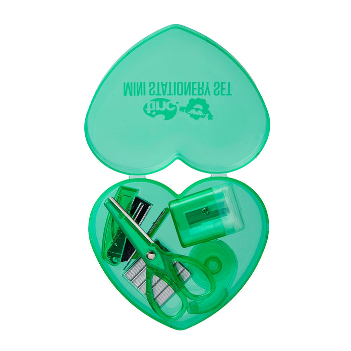 Tinc - Mintee Mini Stationery Set - Green - 5 Pcs