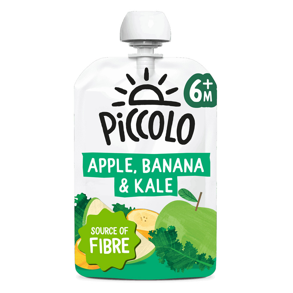 Piccolo - Organic Fruit And Brekkie Pouch Bundle - 6 Pc Set