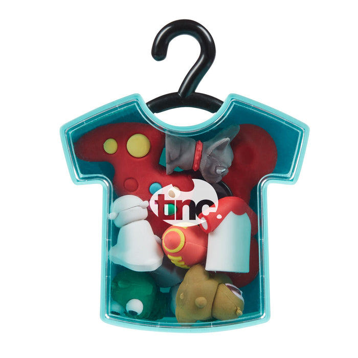 Tinc - T-Shirt Eraser Tub - Multicolor - 10 Pcs