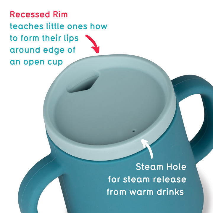 Tum Tum - 3 Way Trainer Cup - Teal - 180ml
