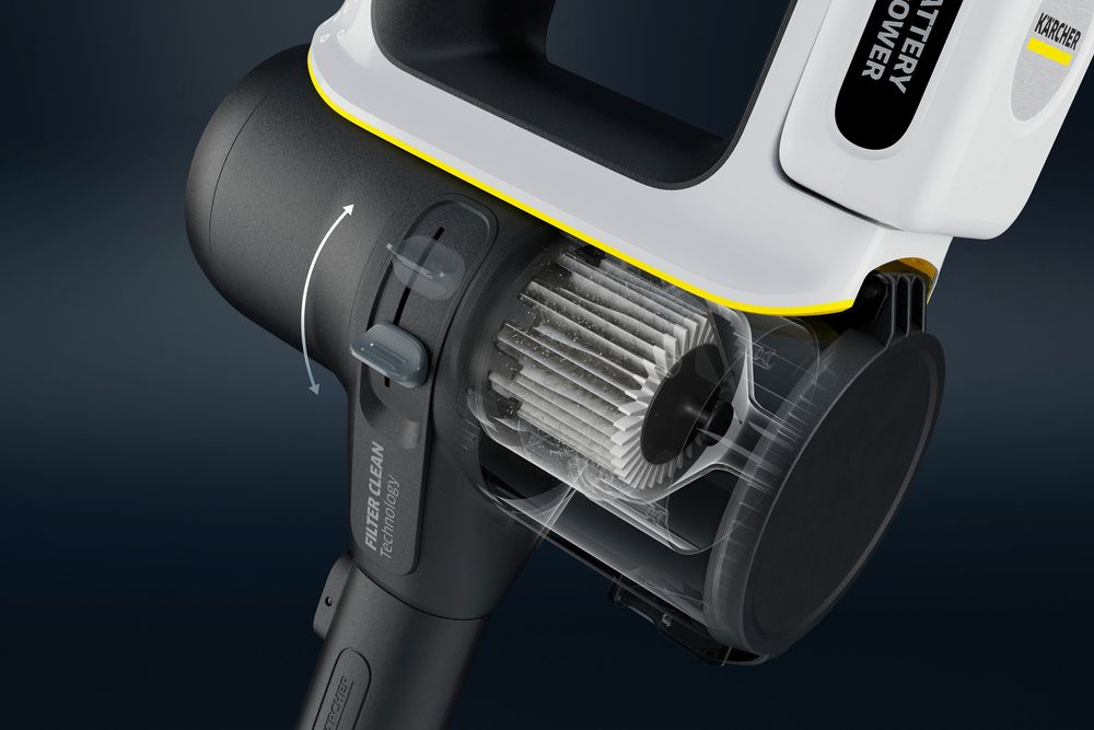 Karcher - VCS 7-28 Infinity Comfort Cordless Stick Vacuum - White