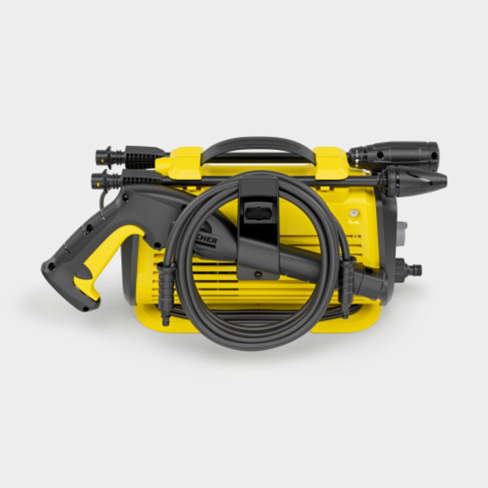 Karcher K3 Horizontal Pressure Washer - 120 Bar - 1.6kw – Ultra Stable And Compact Electric Power Washer With Dirt Blaster Lance For Cars
